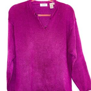 Vintage Sweater, royal purple